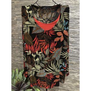 Autonomy Long Sleeve Top Blouse Plus Size 1X #94